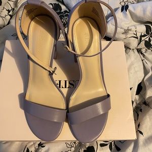 JustFab Purple heels